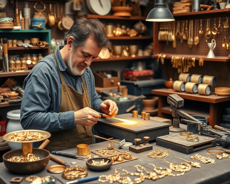 Goudsmid: Hoe vorm je edelmetalen tot sieraden?