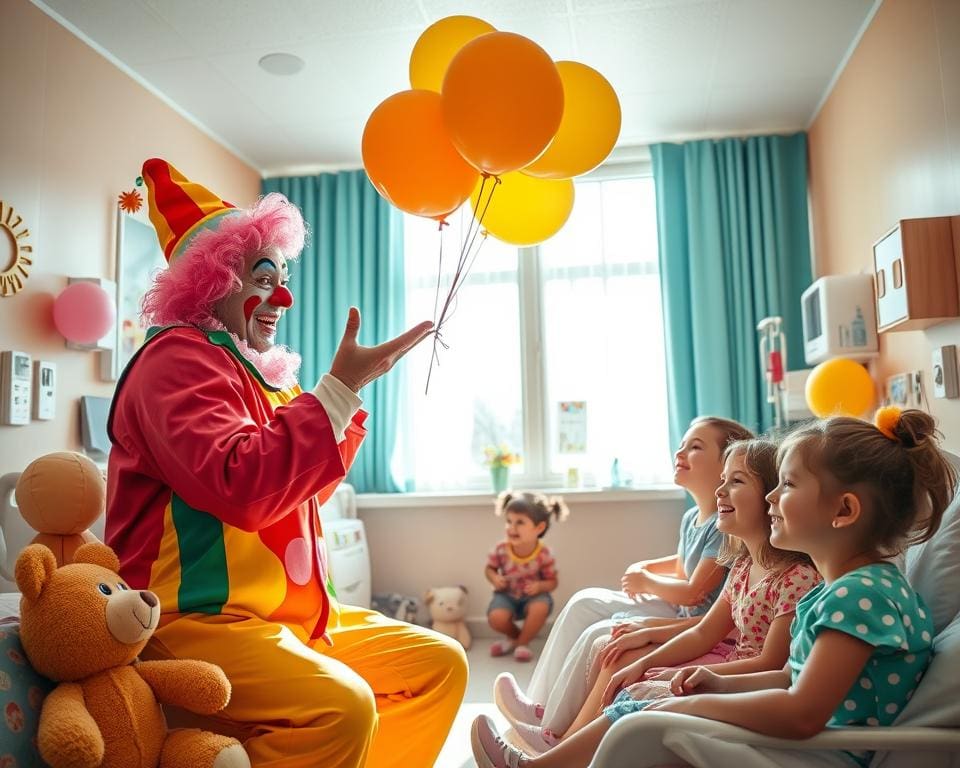 Ziekenhuisclown: Hoe breng je lach in moeilijke tijden?